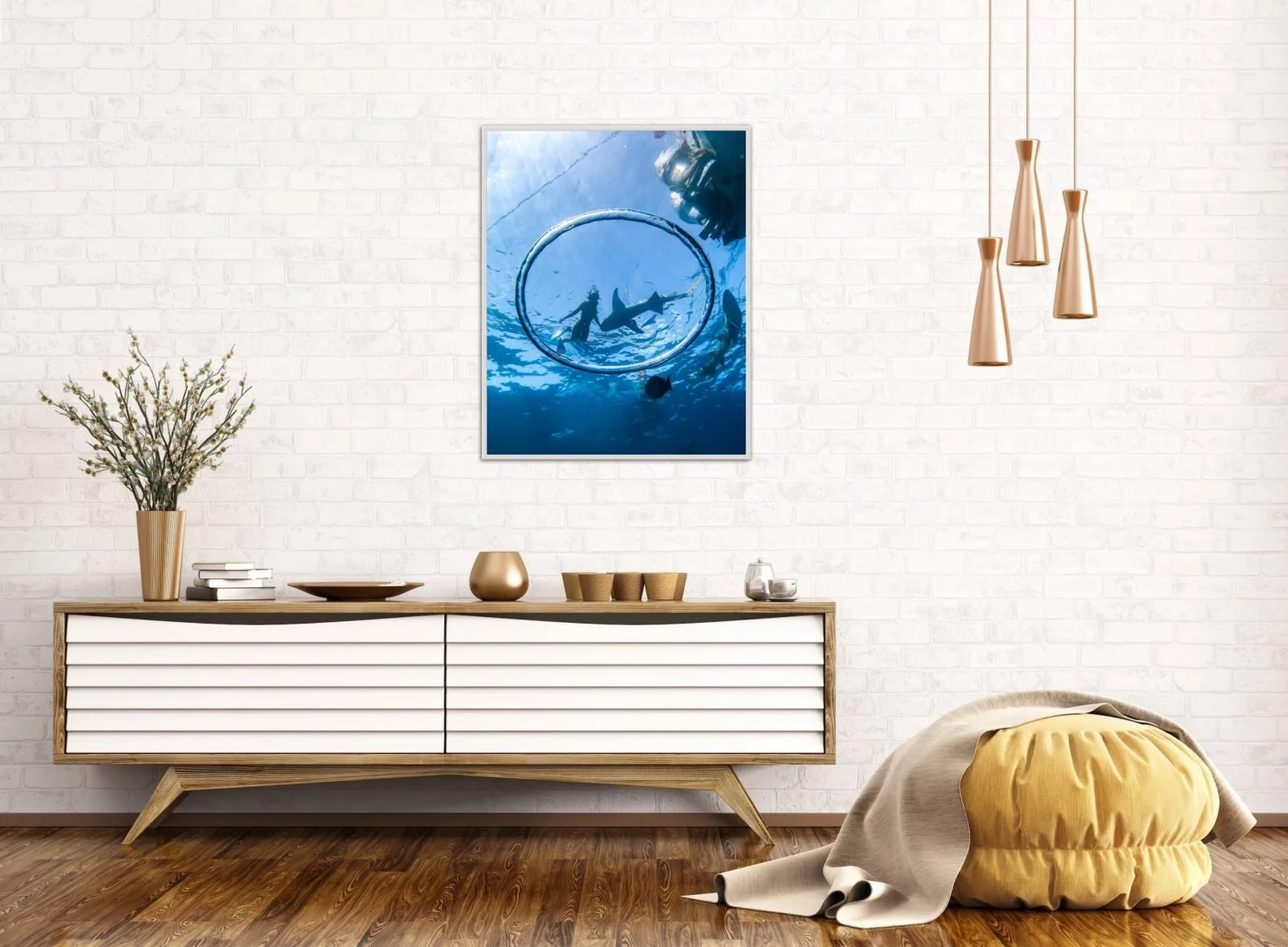 Print Photo Maldives - Perfect Water Hole - Image 2